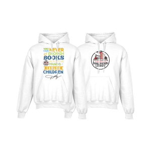 Printed Hoodie - White